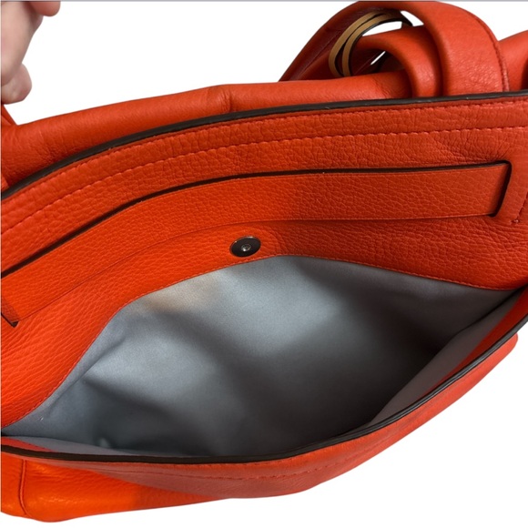 Reed Krakoff Soft Boxer Tote – Coral Leather Bag - Picture 12 of 13